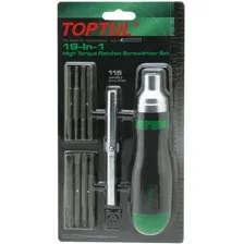 Набор оснастки для электроинструмента Toptul GAAR1002 10 предметов