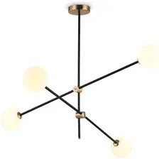 Подвесная люстра Ambrella light Traditional TR2507/4 BK/BS