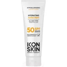 Крем солнцезащитный Icon Skin Увлажняющий SPF 50 для всех типов кожи (75мл)