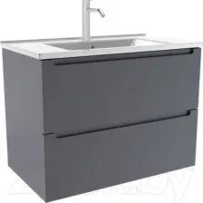 ЗОВ Тумба с умывальником Дион 60 D60LAFM7015MKV5-OL60 (графит матовый)