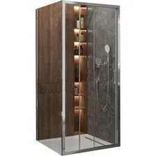 Душевая дверь Cezares MOLVENO-AHF-31-90/100-C-CR-IV