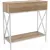 Консольный столик Hype Mebel Лесс 100x40 (белый/дуб галифакс натуральный)