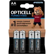 Батарейка Opticell Turbo Max AA (4 шт)