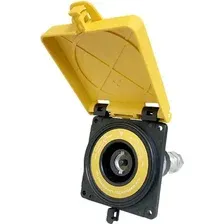 Розетка силовая КС YHT BX3 0800Y02 1Р 800А 1000В IP68 / 0800Y02 (желтый)