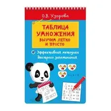 Таблица умножения. Выучим легко и просто