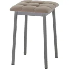 Табурет AMC Comfort 7К4.17 (кожзам, капучино/графит)