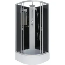 Душевая кабина Niagara NG-3503-14BKT 80x80x215 (тонированное стекло)