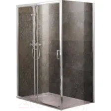 Душевой уголок BelBagno UNIQUE-AH-1-110/125-80-C-Cr
