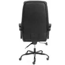 Офисное кресло TetChair Cambridge кожзам/ткань (черный/черный)