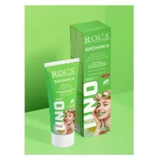 Зубная паста с микроэлементами R.O.C.S. Uno Bionica (БИОНИКА) 74г. Зубная паста Рокс.