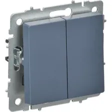 Выключатель IEK Brite BR-V23-0-10-K35 (маренго)