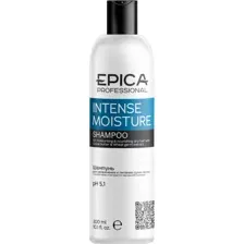 Шампунь для волос Epica Professional Intense Moisture, для увлажнения и питания сухих волос, 300 мл
