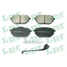 Тормозные колодки дисковые передняя ось LPR 05P2254A