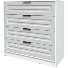 Комод Интерлиния Концепт КТ-К100 Деко (белый платинум/грей)