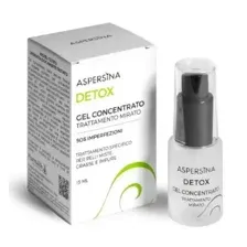 Pharmalife Research ASPERSINA DETOX GEL CONCENTRATO Гель концентрат  для комбинированной, жирной, покрасневшей кожи с муцином улитки, салициловой кислотой и маслом чайного дерева 15 мл