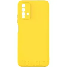 Чехол для телефона Case Cheap Liquid для Redmi 9T (желтый)