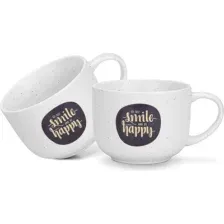 Набор кружек Fissman Smile Happy 3731 (2шт)