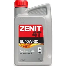Моторное масло Zenit SL 10W-30 1л