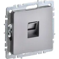 Розетка компьютерная IEK Brite BR-K10-2-K46