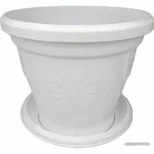 Кашпо Эльфпласт Italy 435 38 л (белый)