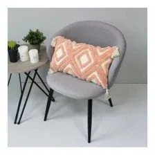Чехол на подушку Matex Tufted ALEX-029 (бежевый/персиковый)