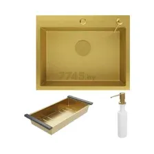 Мойка стальная ROXEN Snake 560220-60-GS