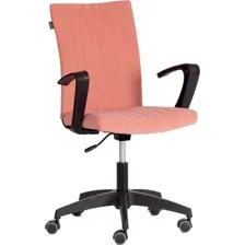 Офисное кресло TetChair Spark флок (розовый)