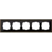 Рамка Werkel Palacio WL17-Frame-05 (бронза/черный)
