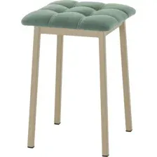 Табурет AMC Comfort 7К10.9 (кожзам, зеленый/капучино)