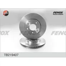 Тормозной диск FENOX TB219407 вентилируемый , передняя ось