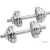 Гантели с грифом для штанги Alpin DB-15кг