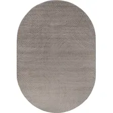 Ковер для жилой комнаты Merinos Dios F410-OVAL-LIGHT BEIGE (2x.9)