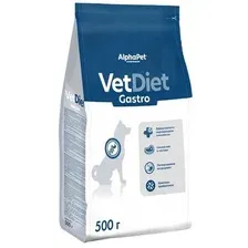 Сухой корм для собак AlphaPet VetDiet Gastro для взрослых собак 500 г