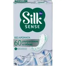 Прокладки ежедневные Ola! Silk Sense Light Стринг-мультиформ  (60шт)