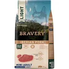 Сухой корм для собак Bravery Монопротеиновый беззерновой с иберийской свининой 7 кг