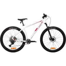 Велосипед Stinger Reload Evo / 27AHD.RELOEVO.18WH4 (18, белый, разобранный, в коробке)