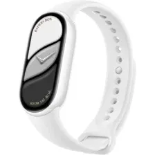 Фитнес-браслет Xiaomi Smart Band 10 (белая керамика, с белым силиконовым ремешком, международная версия)