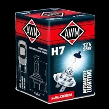 Лампа галогенная AWM H7 12V 55 W PX26D AWM 410300004