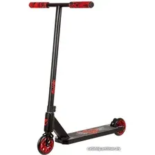 Трюковый самокат Novatrack Psycho 40/110 110A.PSYCHOP1.BK22 (черный/красный)