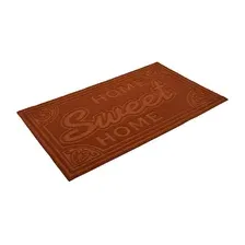 Придверный коврик Vortex Comfort Home Sweet Home 45x75 22378 (песочный)