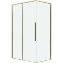 Душевой уголок Grossman Galaxy 100x90x195 120.K33.01.1090.32.00 (золото сатин/прозрачное стекло)