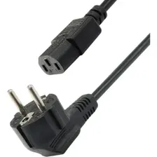 Кабель 5bites PC210-50A IEC320-C13 - Schuko CEE 7/7 (5 м, черный)