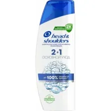 Шампунь и Бальзам-ополаскиватель против перхоти 2в1 Head&Shoulders Основной уход, 360 мл
