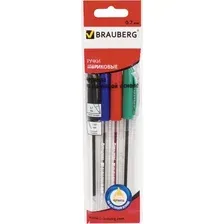 Набор шариковых ручек BRAUBERG Rite-oil 142150 (4 шт.)