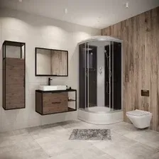 Душевая кабина Niagara NG-3502-14 100x100 (тонированное стекло)
