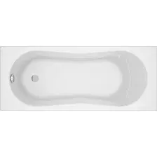 Ванна Cersanit Nike 170x70 WP-NIKE-170-W с сифоном Prime 64287 (без ножек, сифон черный)