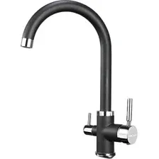 Смеситель Krona Brunnen H270 1 КА-00006917 (черный)
