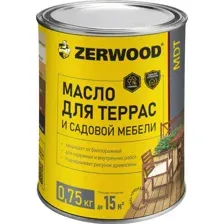 Масло ZERWOOD MDT для террас палисандр 0,75 кг