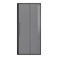 Душевая дверь Niagara NG-85-13TB 130x195 (черный матовый/тонированное стекло)