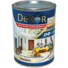 Эмаль Dekor ПФ-115 1.8кг (красный)